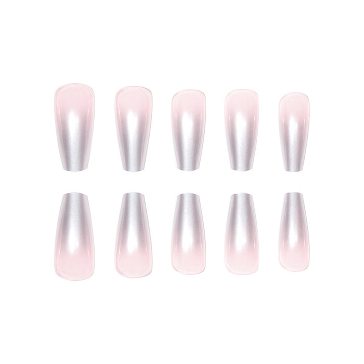 Metallic Stiletto Press-On Nails Kalsten