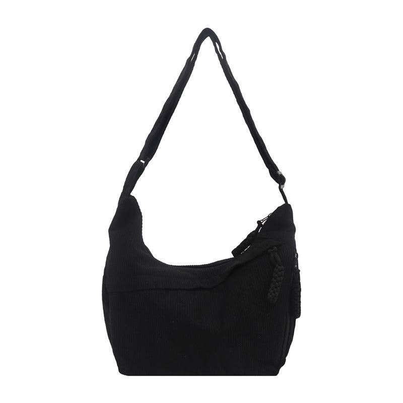 Eco-Friendly Ribbed Crossbody Bag Kalsten