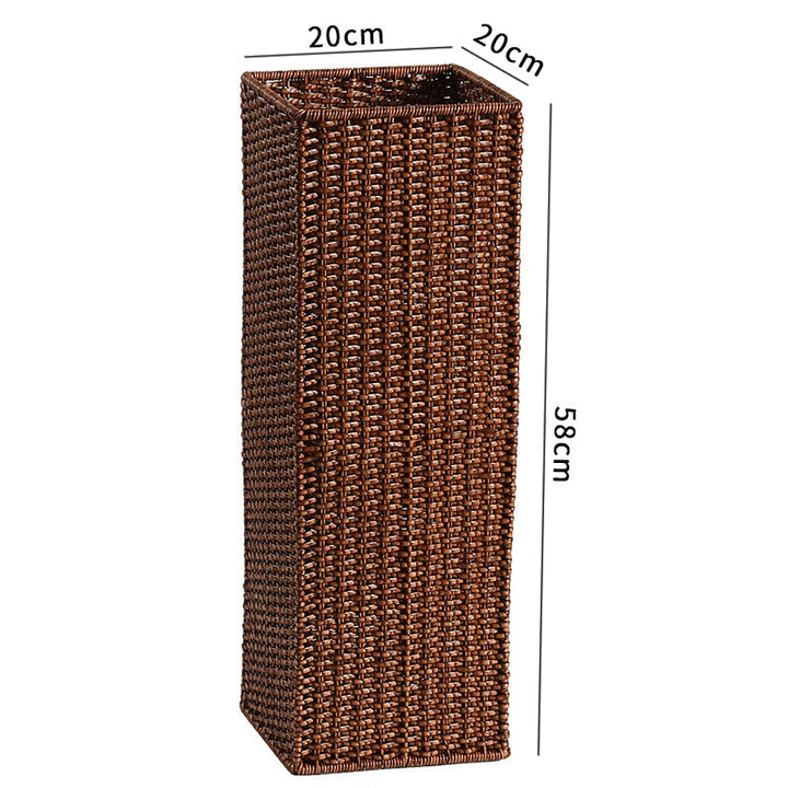 Hexagonal Decorative Wicker Storage Container Kalsten