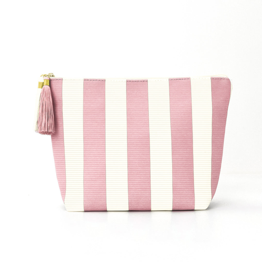 Cosmetic bag with sophisticated stripe pattern Kalsten