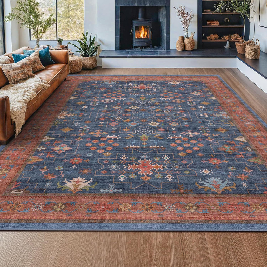 Elegant Vintage-Inspired Area Rug Kalsten