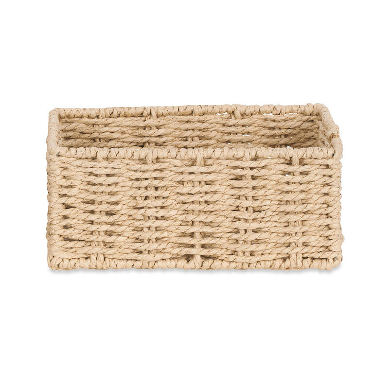 Rectangular Natural Woven Storage Basket Kalsten