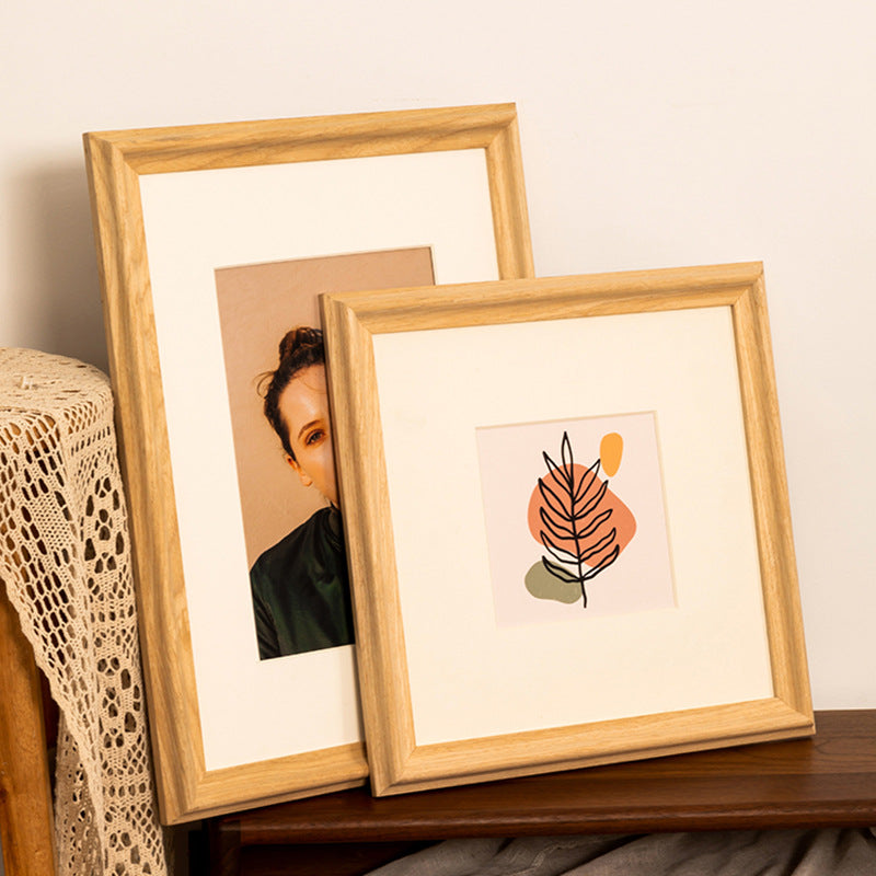 Wooden Artwork Display Frame for Home Decor