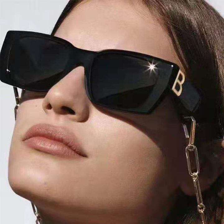 Women’s fashionable geometric sunglasses with unique design elements Kalsten