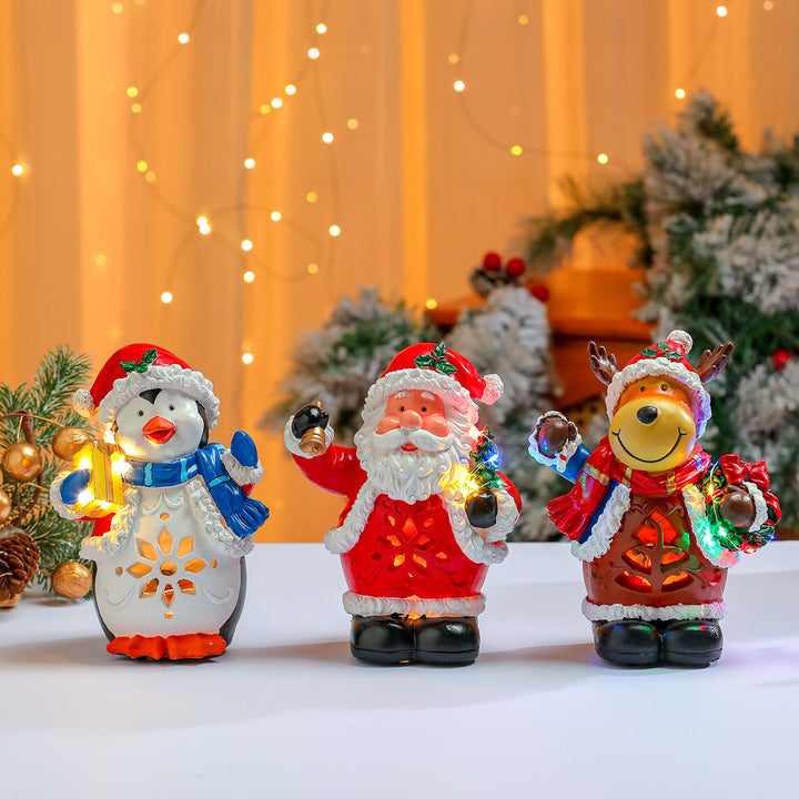 Decorative LED Santa Figurine Kalsten