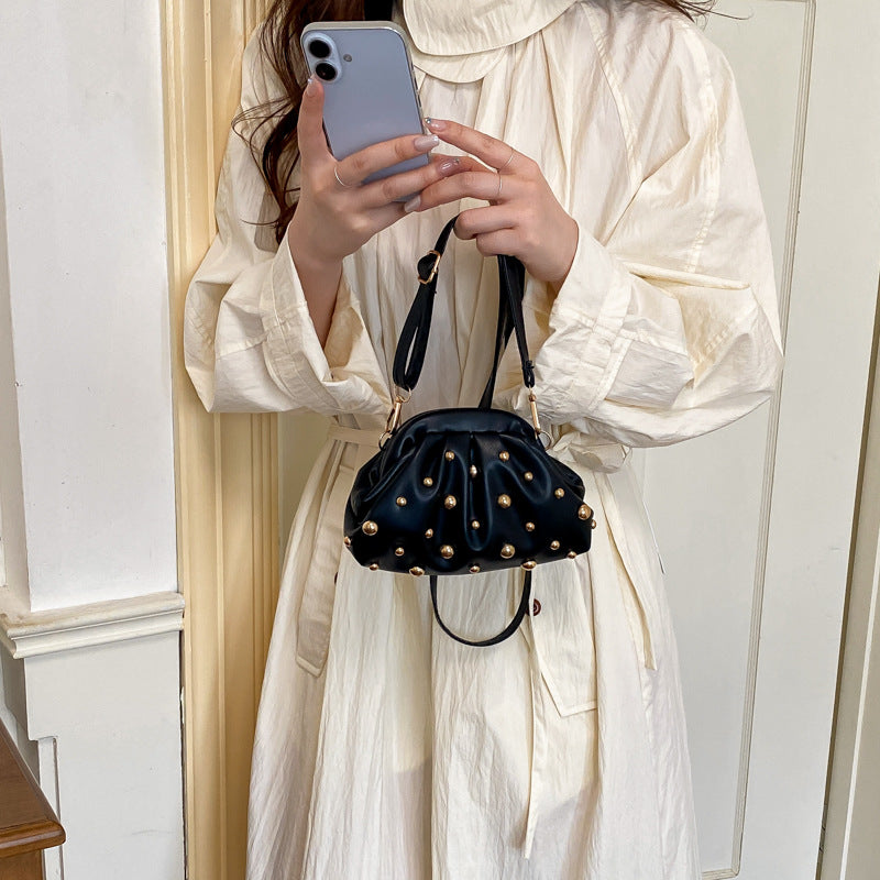 Decorative Studded Clutch Bag