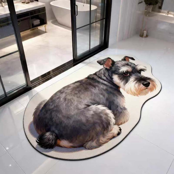 Cat Shaped  Bath Mat