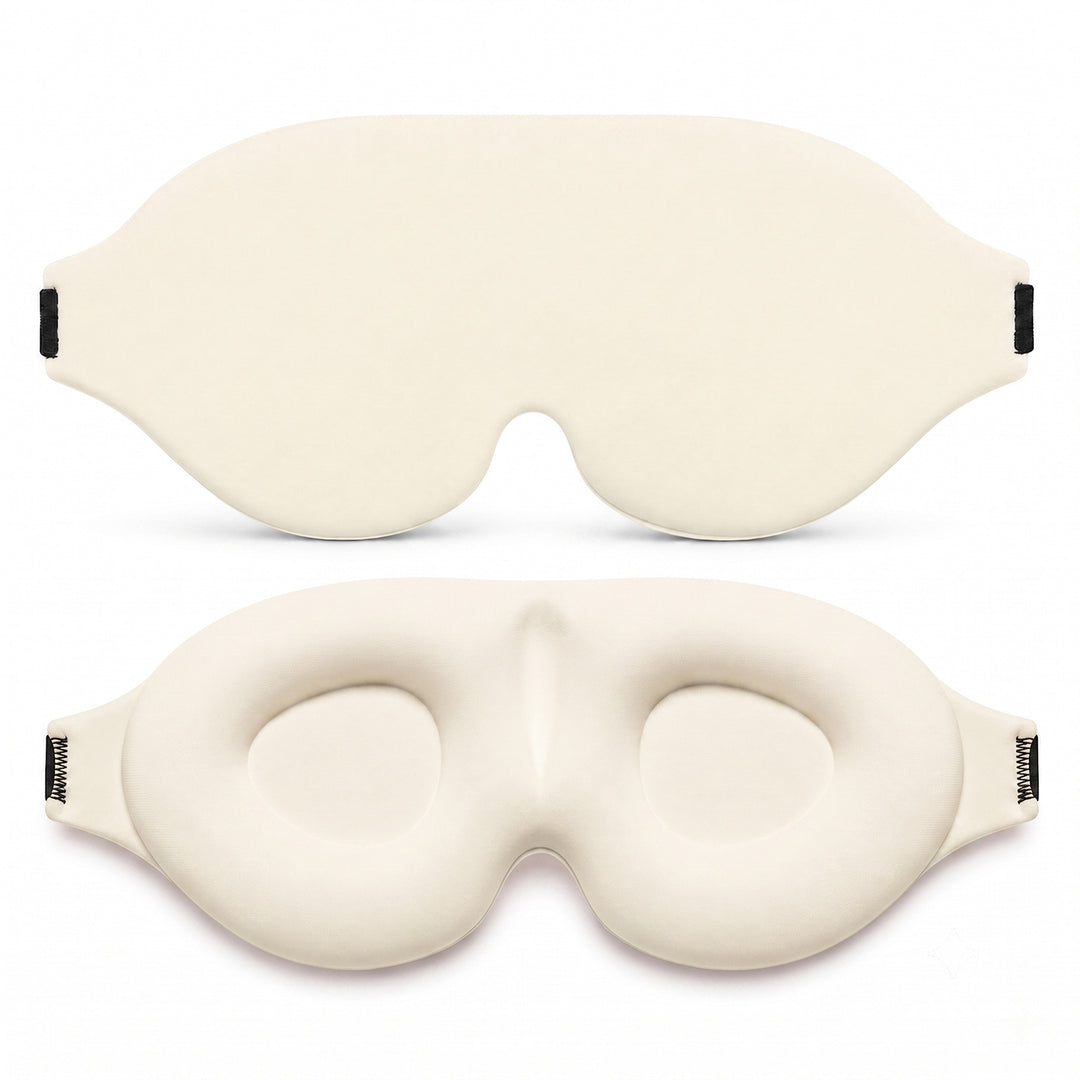 Sculpted Ergonomic Eye-Cup Memory-Foam Sleep Mask Kalsten