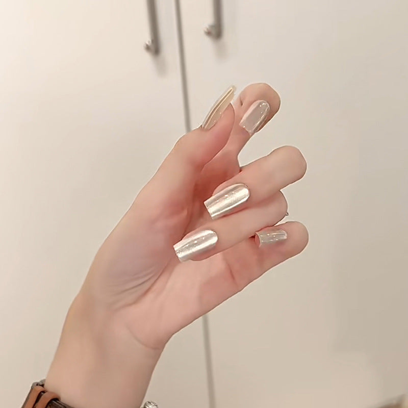Premium Glossy Almond-Shaped Press-On Nails Kalsten 1789388672