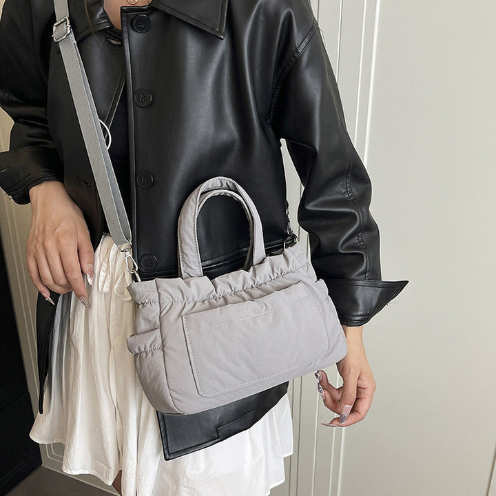 Puffed Utility Handbag