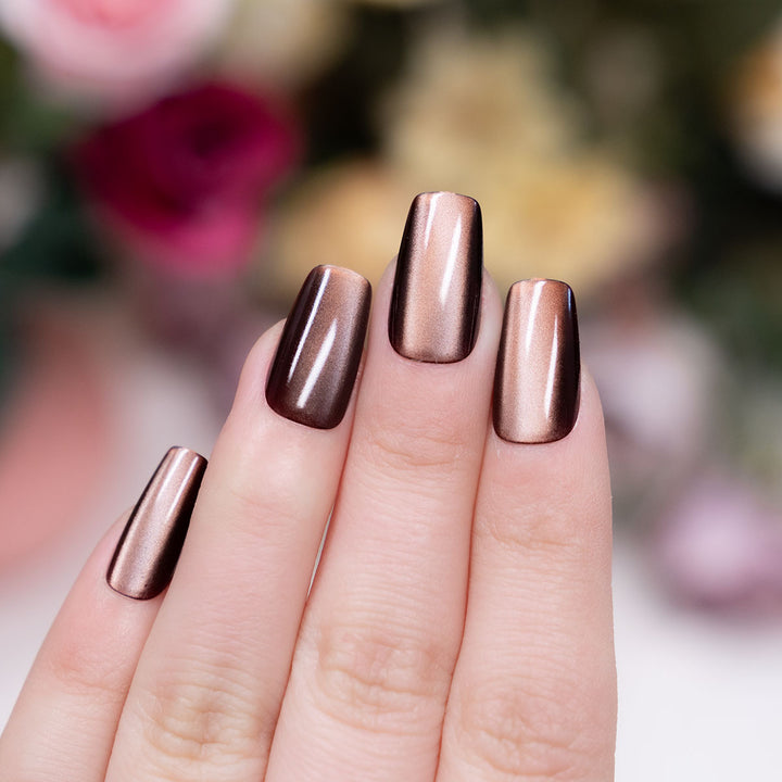 Glossy Press-On Nail Art  1791110921