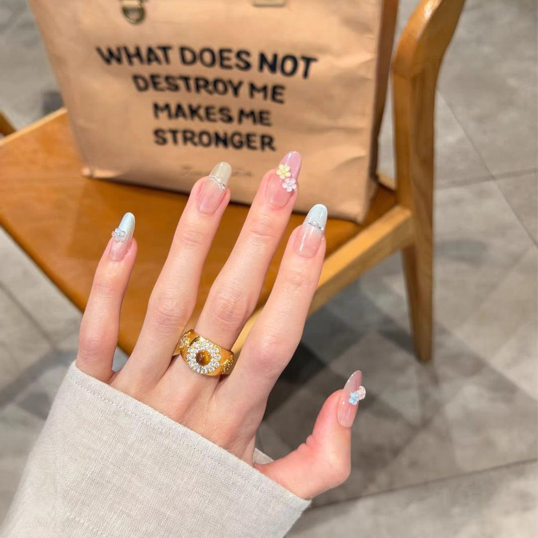 Floral Nail Art Enhancements