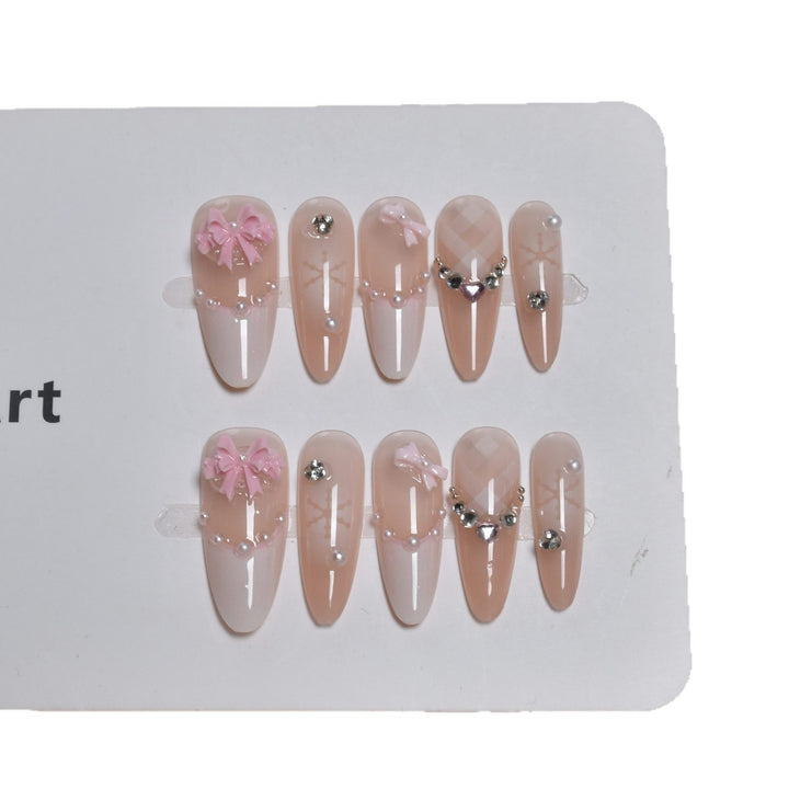 Decorative Press-On Nail Art Set Kalsten