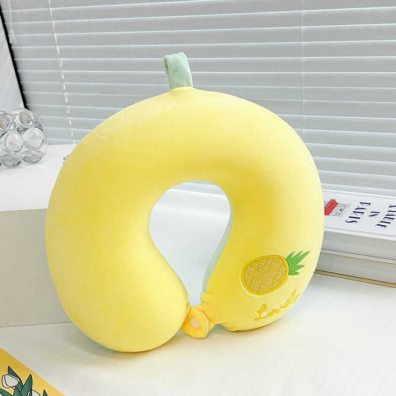 Ladies Travel Neck Support Pillow with Fruity Design Kalsten