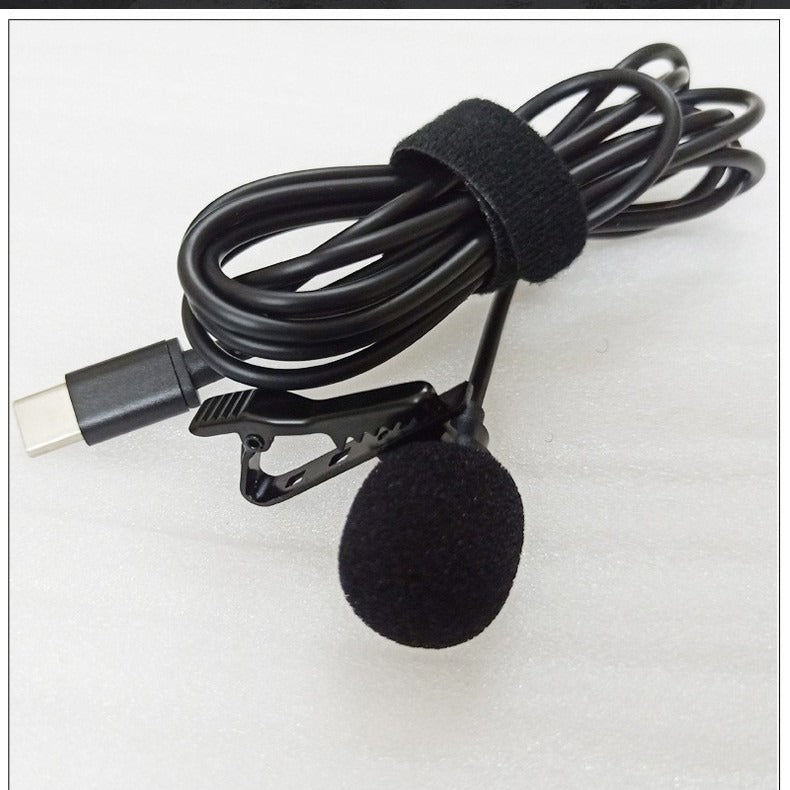 Lavalier microphone with flexible clip Kalsten