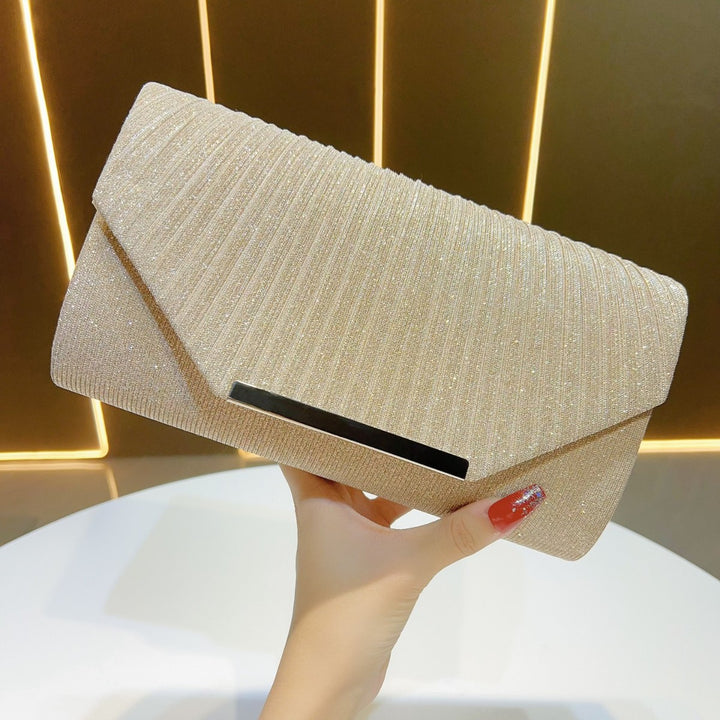 Elegant Pleated Clutch