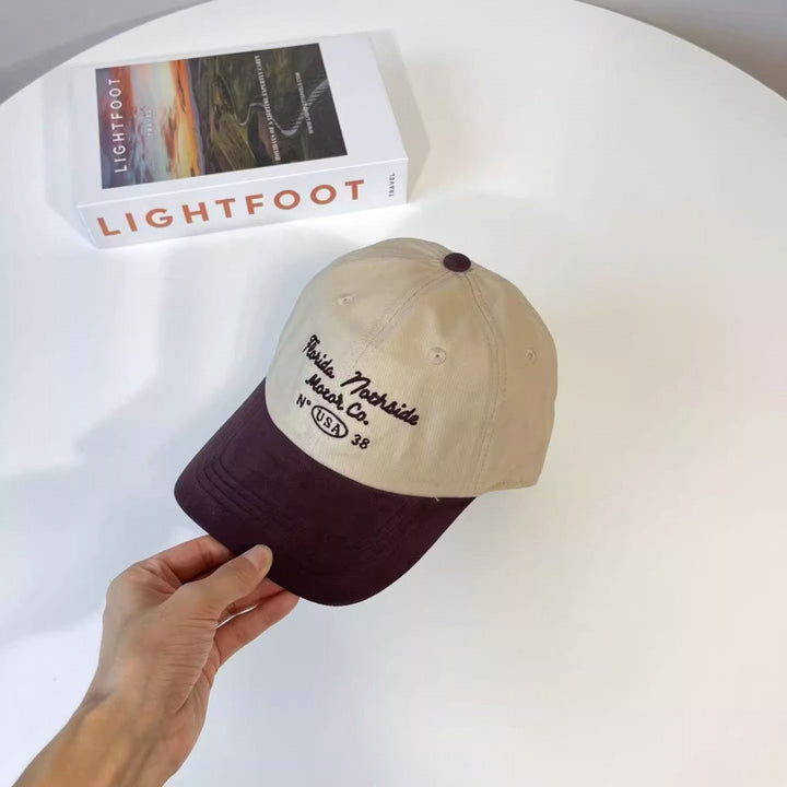 Men's Vintage-Inspired Cotton Baseball Cap Kalsten