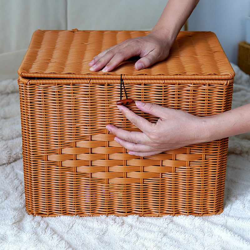 Women's Practical Storage Basket Made of Woven Material Kalsten