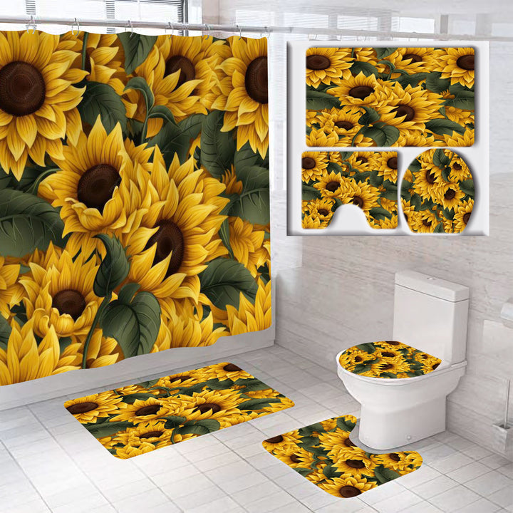 Floral Theme Bathroom Décor Set Kalsten