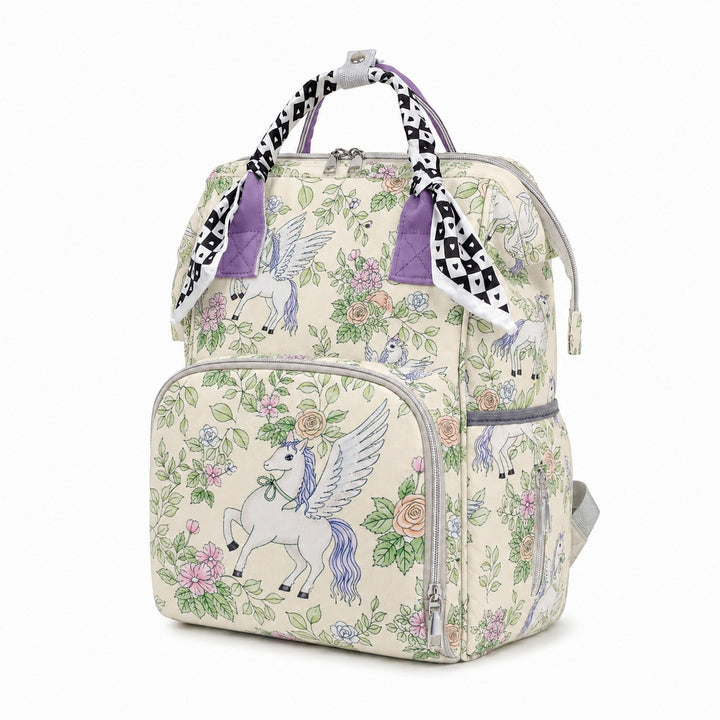Portable Illustrated Backpack Kalsten