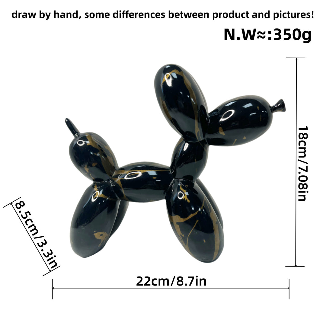 Colorful Balloon Dog Sculpture Kalsten