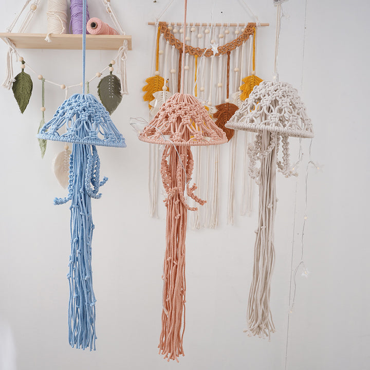 Decorative Macramé Ceiling Light Shade Kalsten