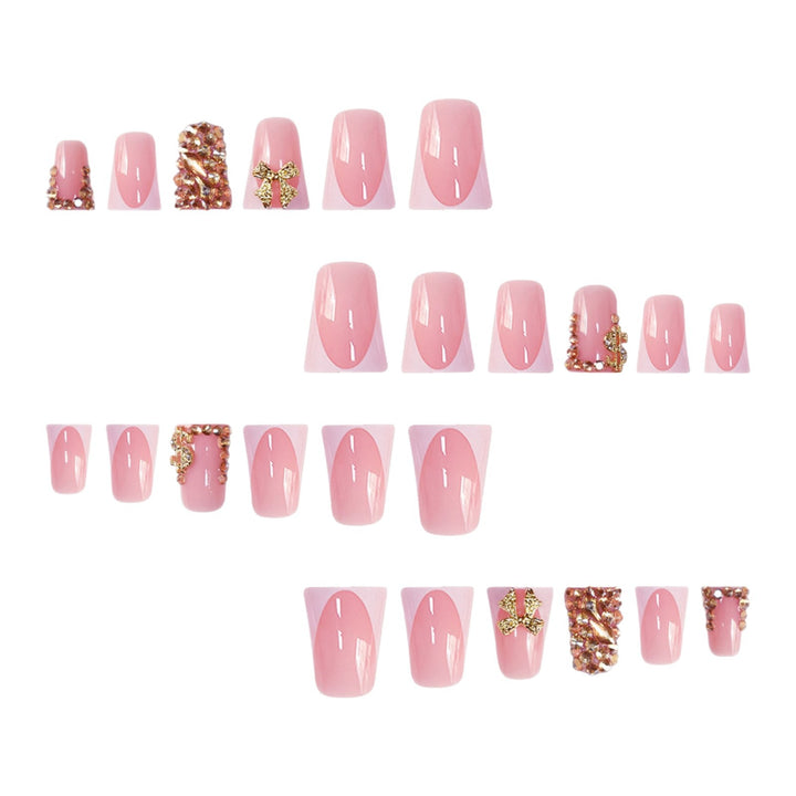 Decorative Crystal-Embellished Nail Art Kalsten