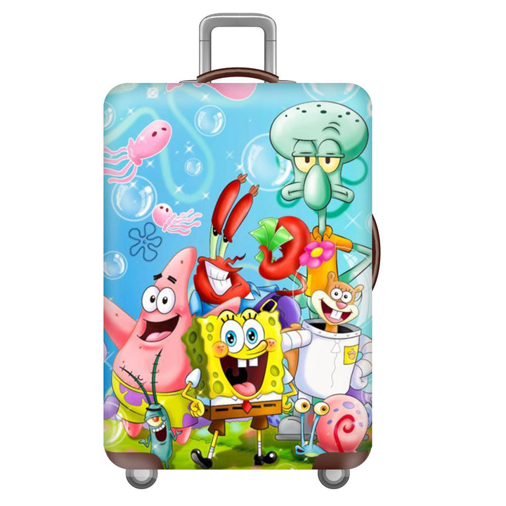 Unisex hard shell suitcase with colorful cartoon design Kalsten