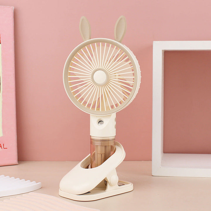 Women Portable Mini Fan with Spray Function Kalsten