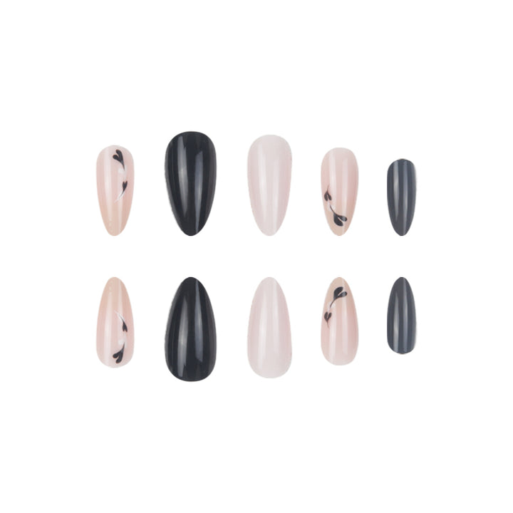 Artistic Pointed Gel Nail Extensions Kalsten