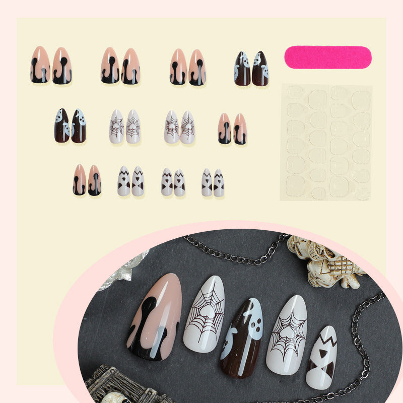 Holiday-Inspired Gothic Nail Art Set