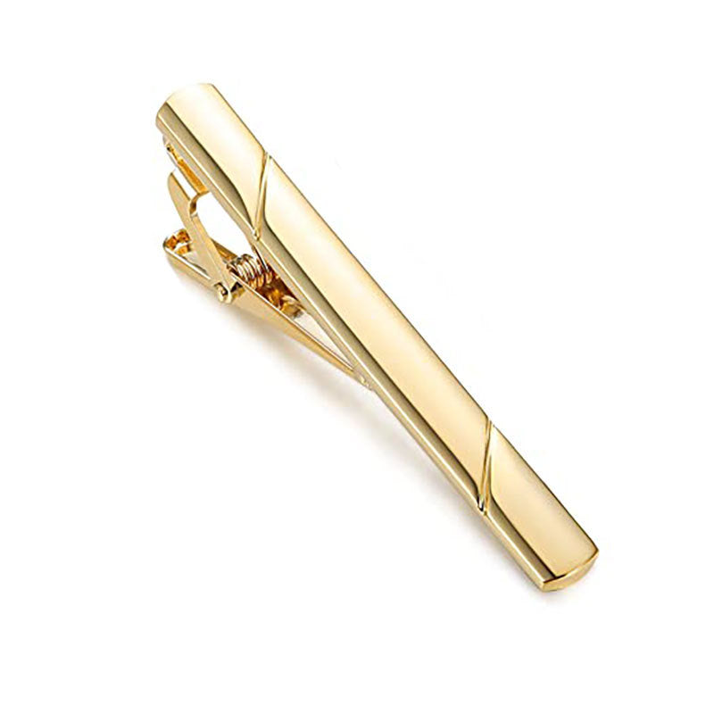 Sleek Metal Tie Clip Set Kalsten