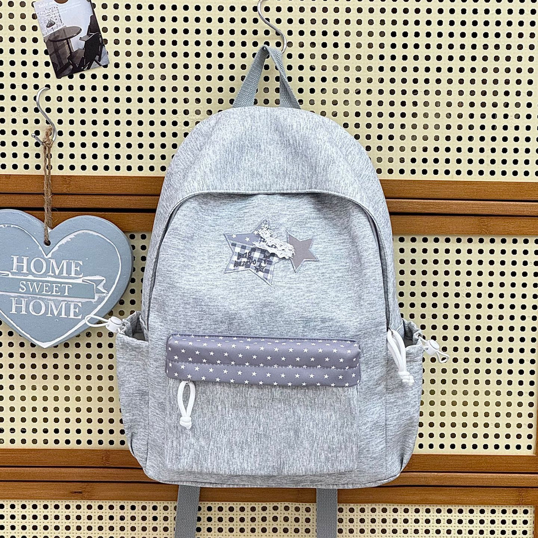 Stylish Star-Embellished Backpack Kalsten