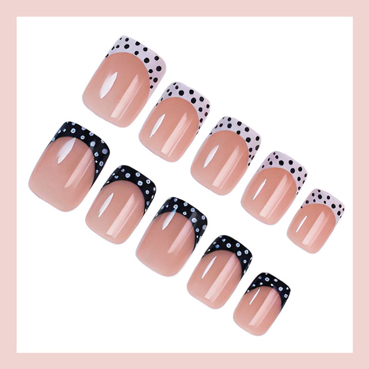 Nail art set with elegant dots and modern accents Kalsten