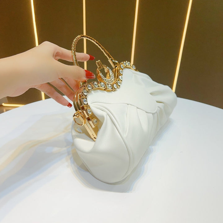 Glamorous Padded Evening Handbag