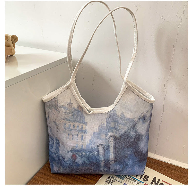 Artistic Print Tote Bag