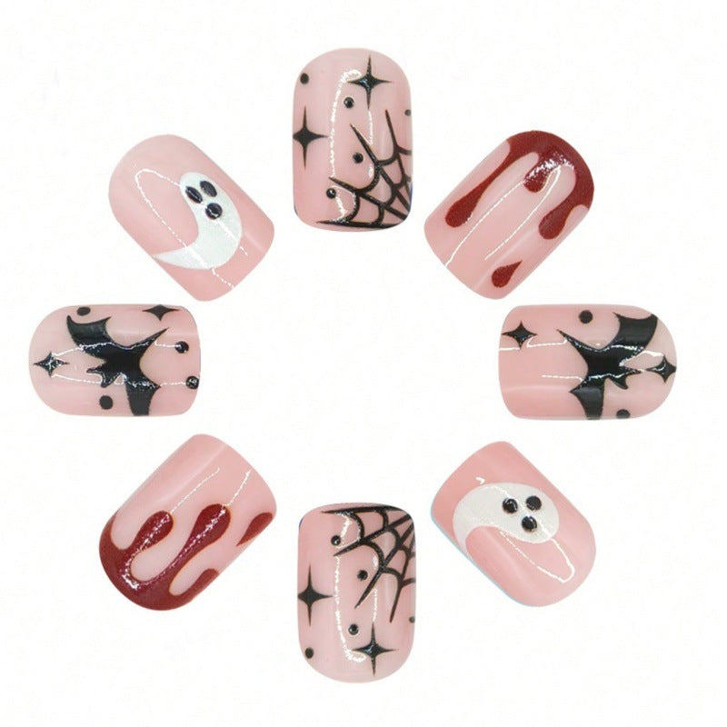 Artistic Halloween-Themed Nail Art Kalsten