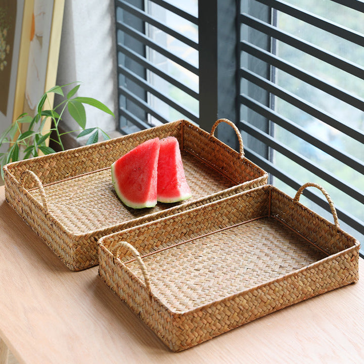 Handwoven Multi-Purpose Serving Tray Kalsten