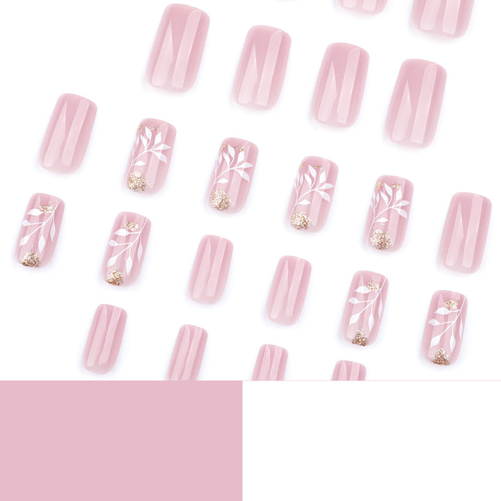 Artful nail art with elegant floral design Kalsten