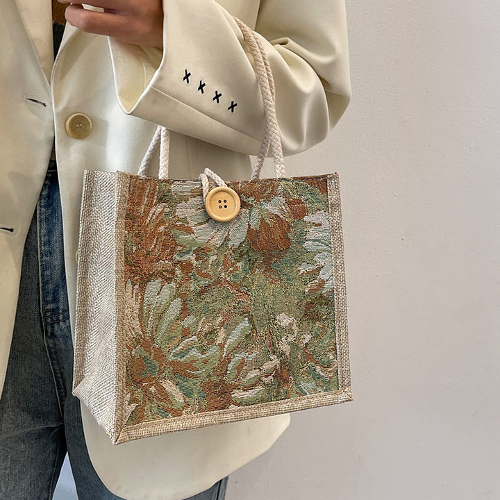 Decorative Floral Handbag