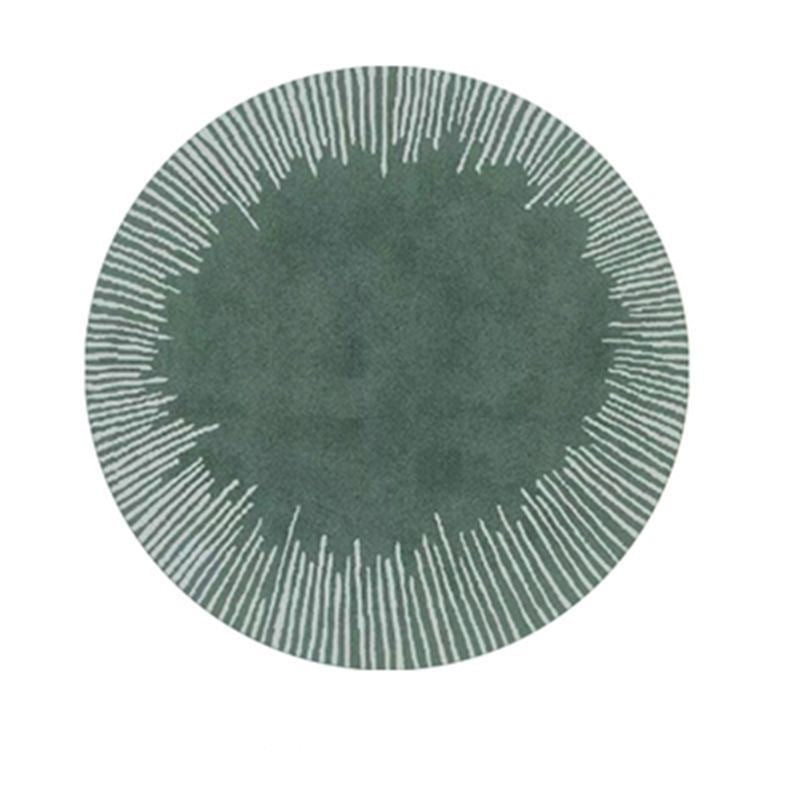 Decorative Round Area Mat Kalsten