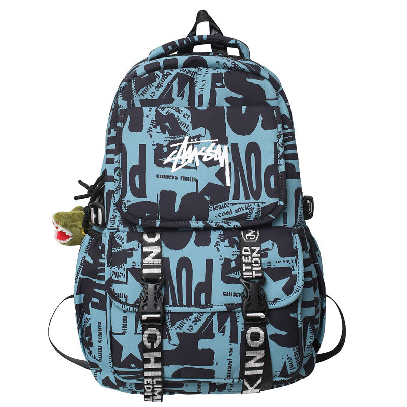 Stylish Graphic Print Backpack Kalsten