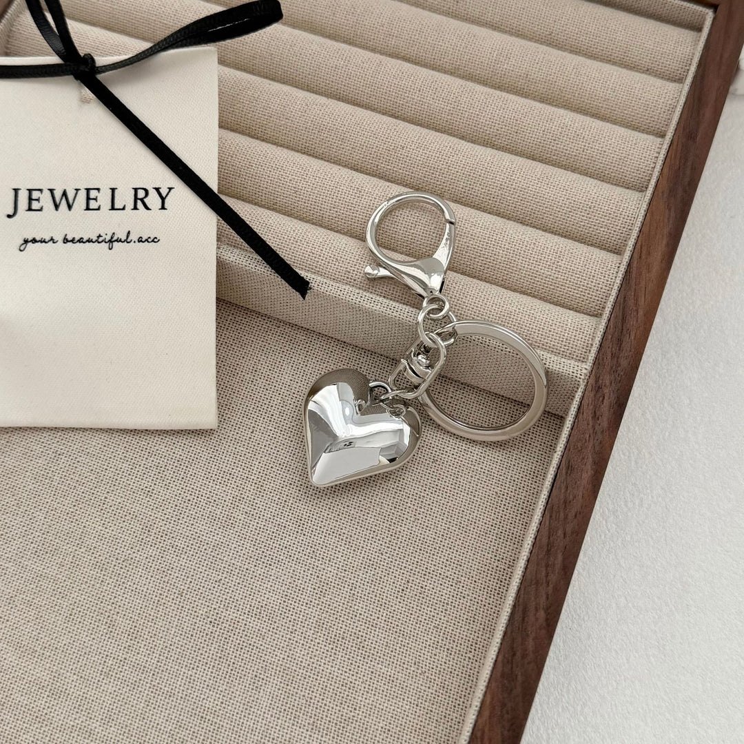 Heart-Shaped Metal Keychain Kalsten