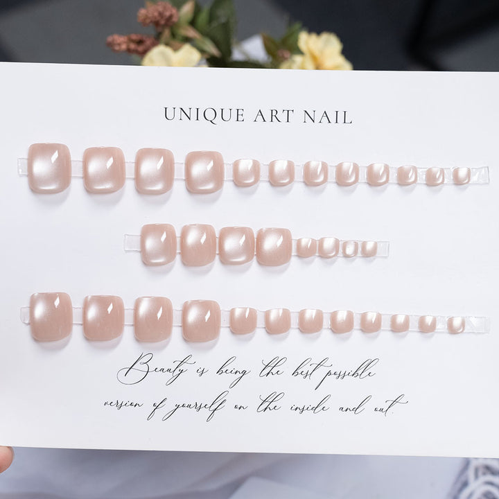 Elegant Metallic Nail Art