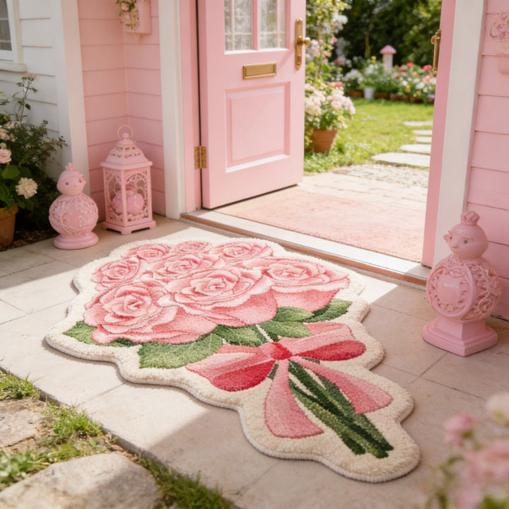 Floral Bouquet Decorative Area Rug for Home