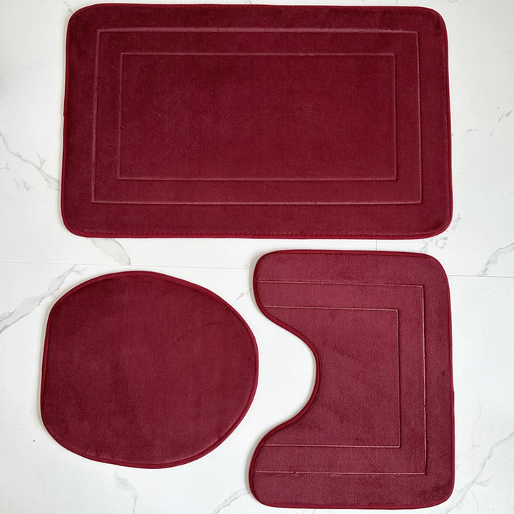 Plush Soft Bath Mat Set Kalsten