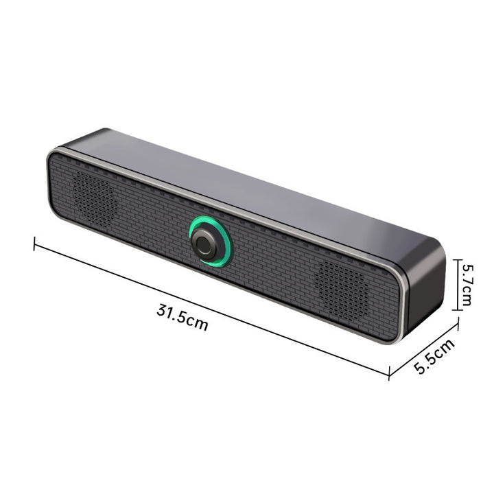 Compact Wireless Sound Bar with Enhanced Audio Clarity Kalsten