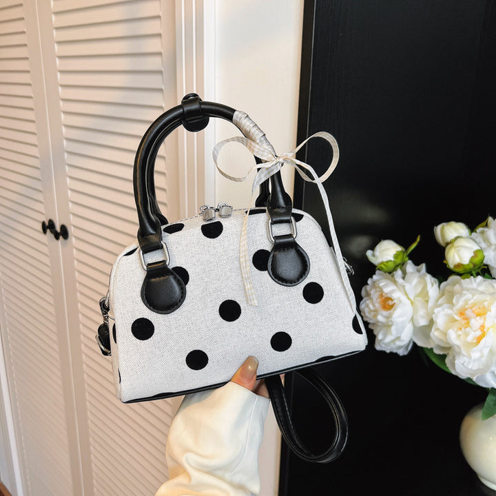 Whimsical Polka Dot Mini Handbag Kalsten