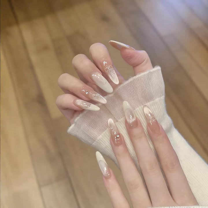 Elegant Glossy Almond Shaped