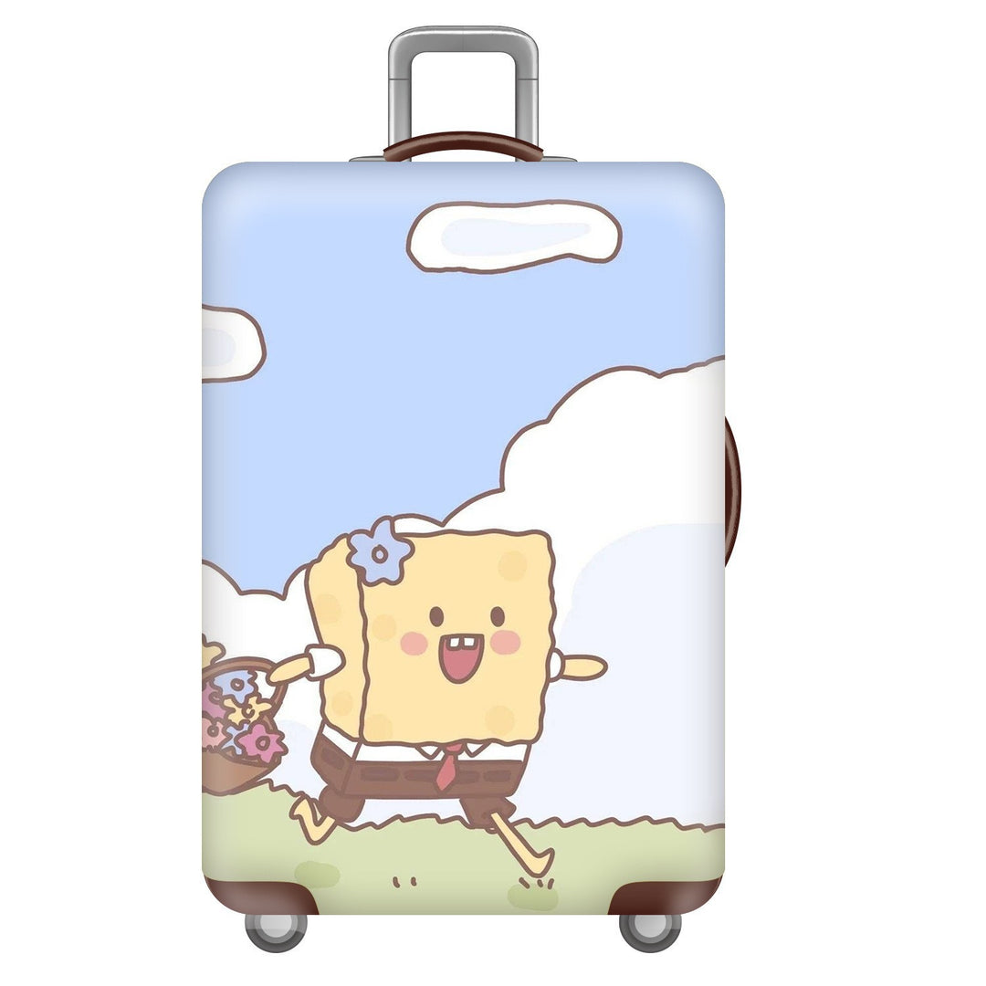 Unisex hard shell suitcase with colorful cartoon design Kalsten